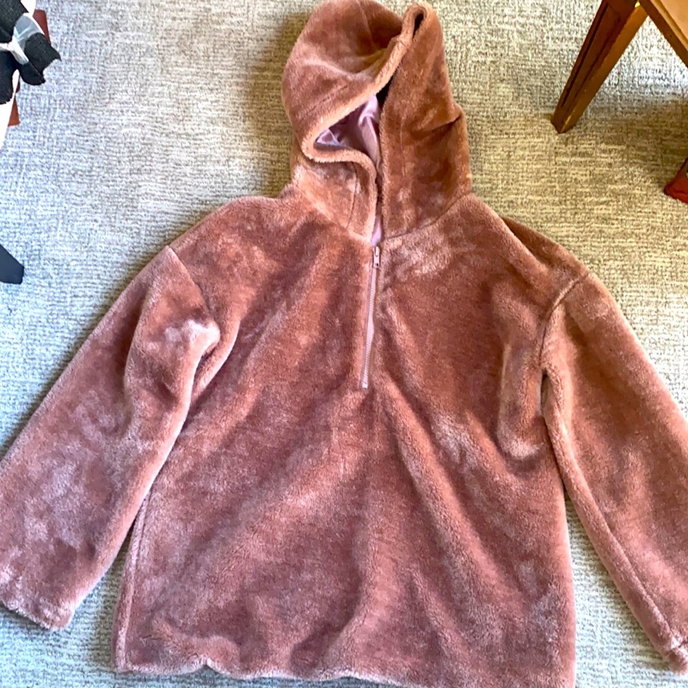 Pull over lined Sherpa